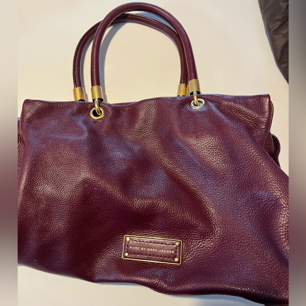 Marc by Marc! Burgundy red bag. Perfect for work.